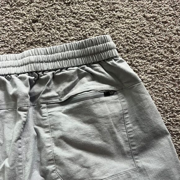 Lululemon Bowline Cotton Shorts Light Blue Stretch Casual Comfort 8” Men’s Large - Picture 4 of 8